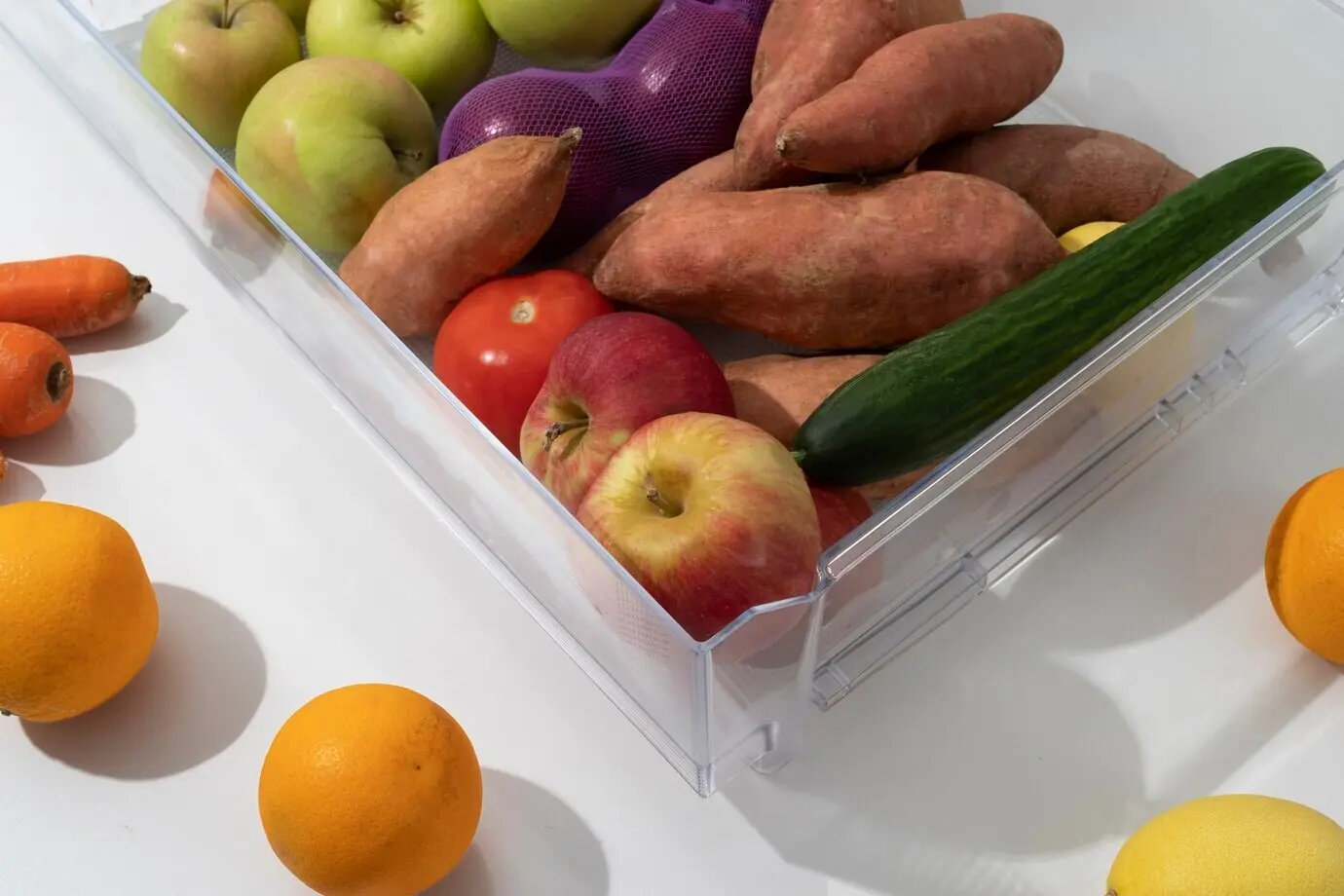 Крупный план метода сохранения продуктов.